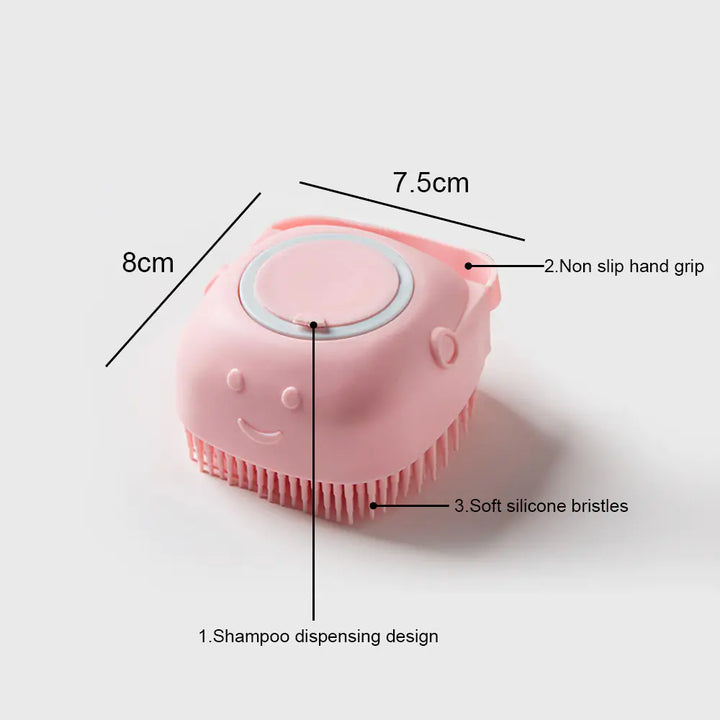 Soft Silicone Dog Massage Shampoo Brush (Private Listing)