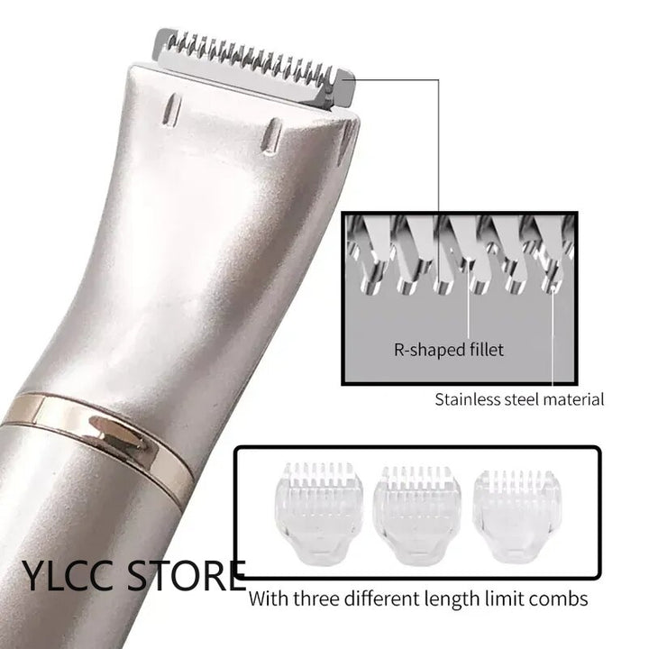 Women Electric Epilator Rechargeable Hair Trimmer