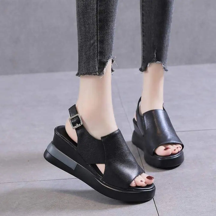 Summer Wedge Platform Sandals