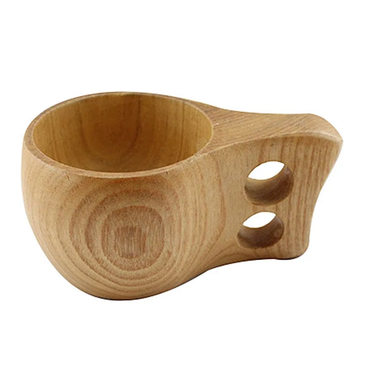 Wooden Cup Handmade Natural Spruce