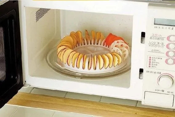 Microwave Baked Potato Chips Maker