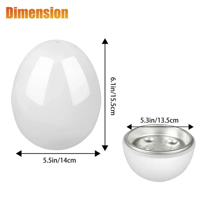 Microwave Egg Steamer Boiler Cooker