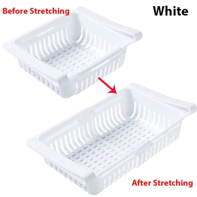 Refrigera 2-Layer Drawer Type Stackable Clear Plastic Egg Holder