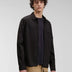 Monochrome Cotton Jacket for Men